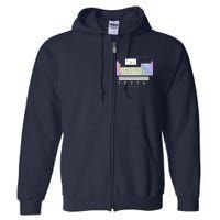 Periodic Table Of The Elements Full Zip Hoodie