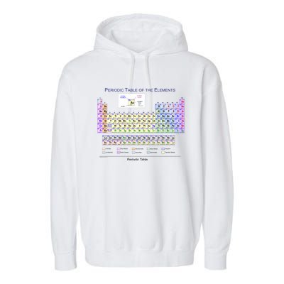 Periodic Table Of The Elements Garment-Dyed Fleece Hoodie