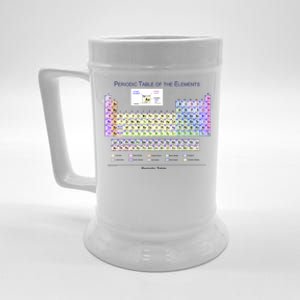 Periodic Table Of The Elements Beer Stein