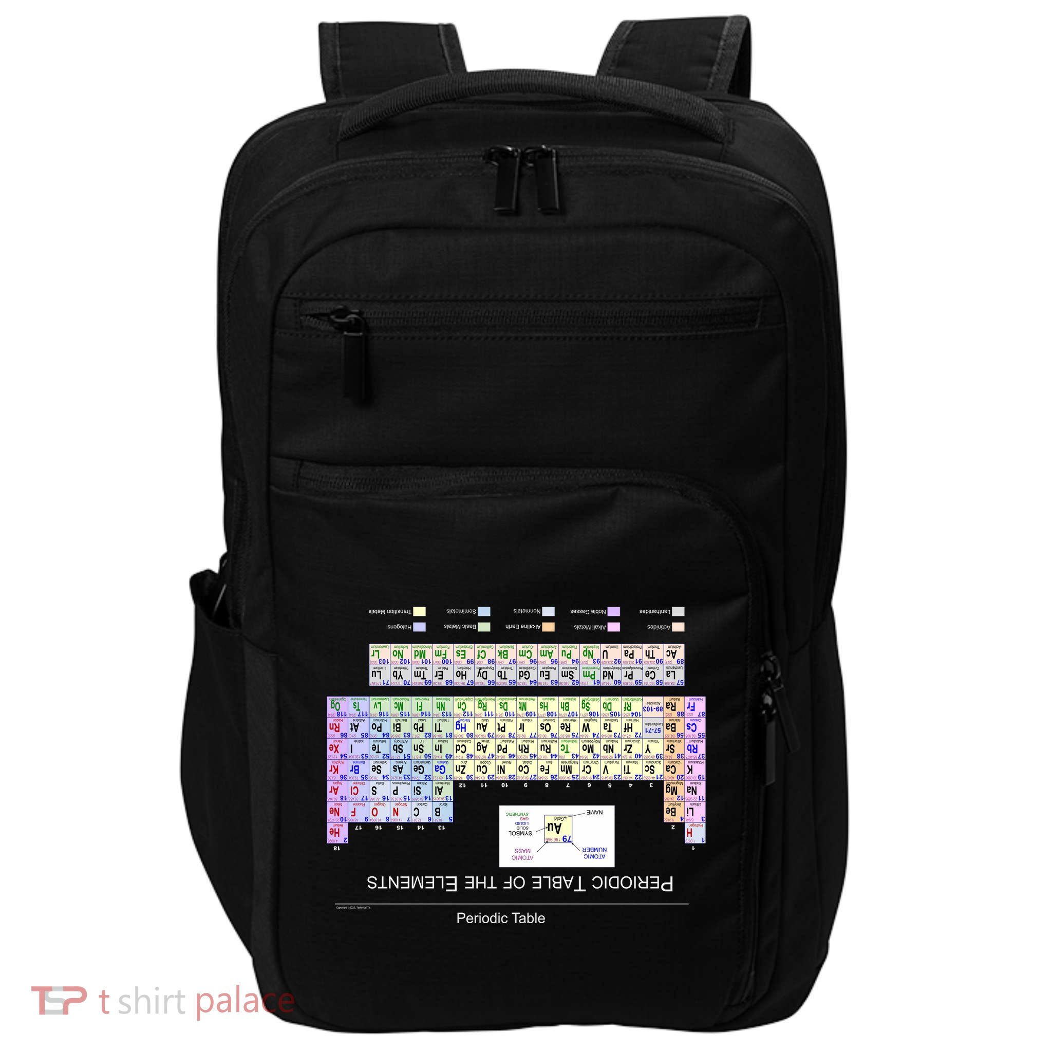Period Table Of The Elements CheatShirt Impact Tech Backpack