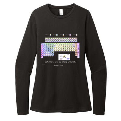 Period Table Of The Elements CheatShirt Womens CVC Long Sleeve Shirt