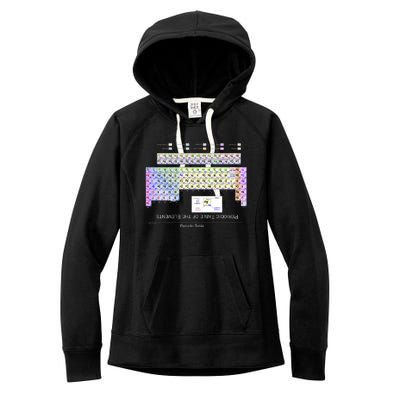 Period Table Of The Elements CheatShirt Women's Fleece Hoodie