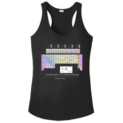 Period Table Of The Elements CheatShirt Ladies PosiCharge Competitor Racerback Tank