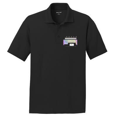 Period Table Of The Elements CheatShirt PosiCharge RacerMesh Polo