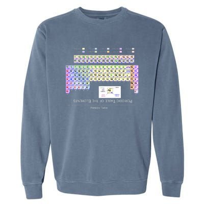 Period Table Of The Elements CheatShirt Garment-Dyed Sweatshirt