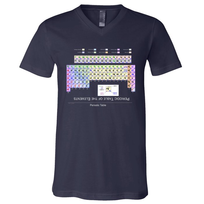 Period Table Of The Elements CheatShirt V-Neck T-Shirt