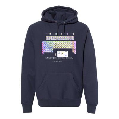 Period Table Of The Elements CheatShirt Premium Hoodie