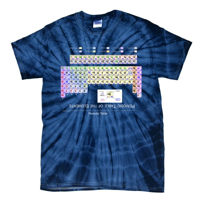 Period Table Of The Elements CheatShirt Tie-Dye T-Shirt