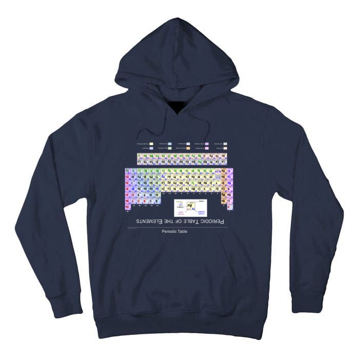 Period Table Of The Elements CheatShirt Tall Hoodie