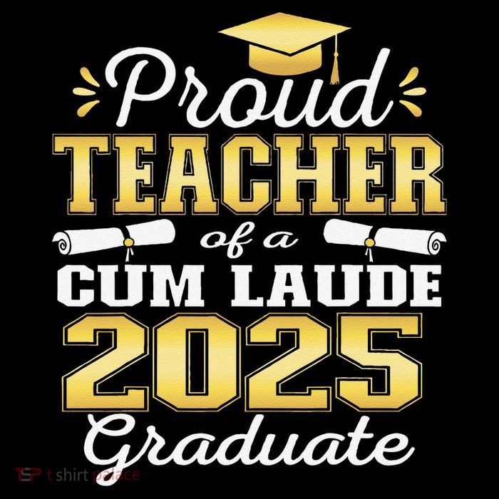 Proud Teacher of 2025 Cum Laude Graduate Class of 2025 Baby Bodysuit