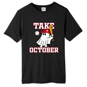 Philly Take October Philadelphia Ghost Baseball Tall Fusion ChromaSoft Performance T-Shirt