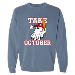 Philly Take October Philadelphia Ghost Baseball Garment-Dyed Sweatshirt