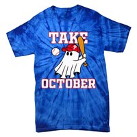 Philly Take October Philadelphia Ghost Baseball Tie-Dye T-Shirt