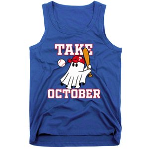 Philly Take October Philadelphia Ghost Baseball Tank Top