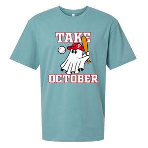 Philly Take October Philadelphia Ghost Baseball Sueded Cloud Jersey T-Shirt