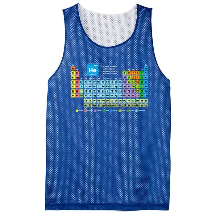 Periodic Table Of The Elets Periodic Table Of Elets Gift Mesh Reversible Basketball Jersey Tank