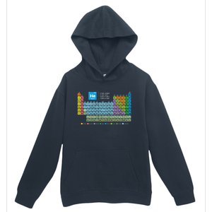 Periodic Table Of The Elets Periodic Table Of Elets Gift Urban Pullover Hoodie