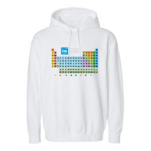 Periodic Table Of The Elets Periodic Table Of Elets Gift Garment-Dyed Fleece Hoodie