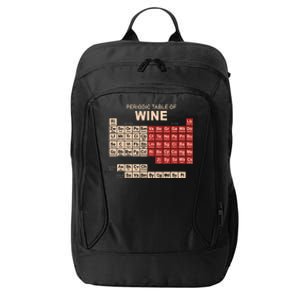 Periodic Table Of Wine Chemistry Periodic Table Geek Nerd City Backpack