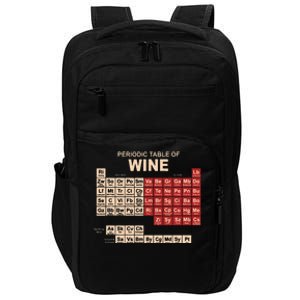 Periodic Table Of Wine Chemistry Periodic Table Geek Nerd Impact Tech Backpack