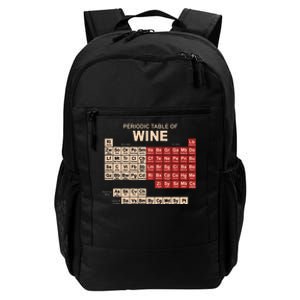 Periodic Table Of Wine Chemistry Periodic Table Geek Nerd Daily Commute Backpack