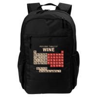 Periodic Table Of Wine Chemistry Periodic Table Geek Nerd Daily Commute Backpack