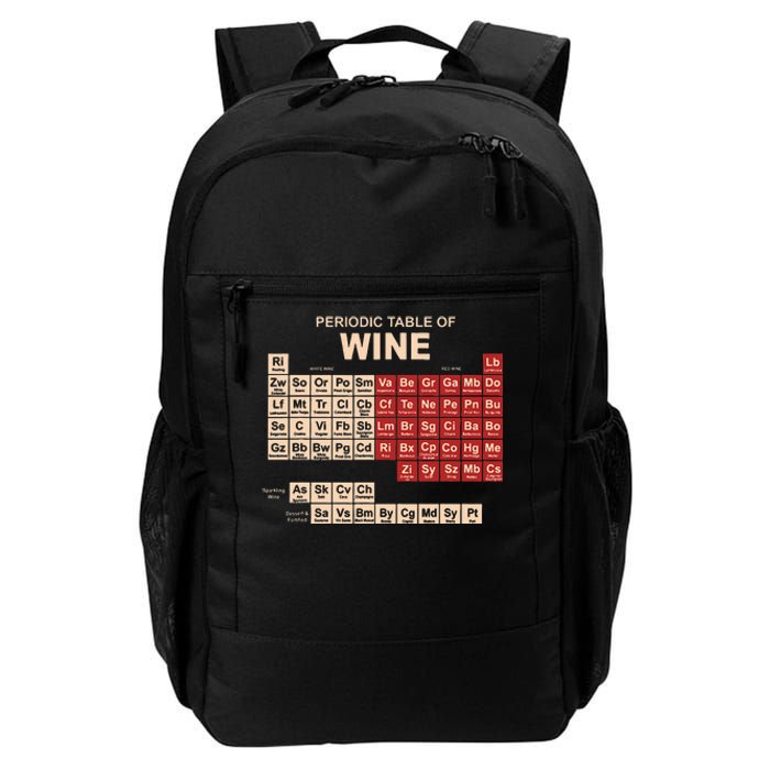 Periodic Table Of Wine Chemistry Periodic Table Geek Nerd Daily Commute Backpack