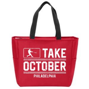 Philly_ Take October Philadelphia Zip Tote Bag