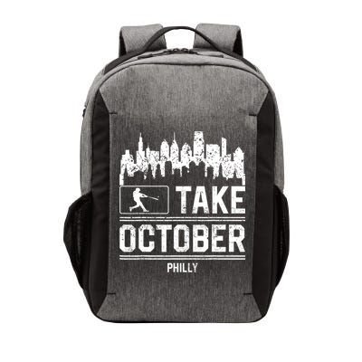 Philly_ Take October Philadelphia Fan Baseball Lovers Vector Backpack