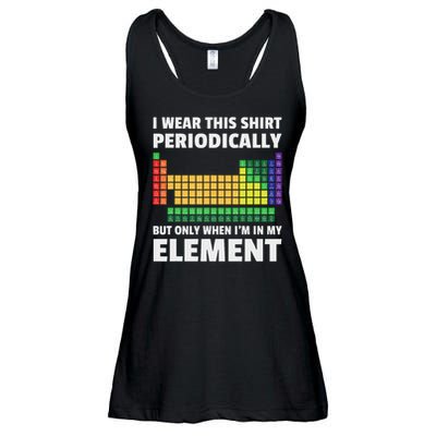 Periodic Table Of Elements Funny Saying Ladies Essential Flowy Tank