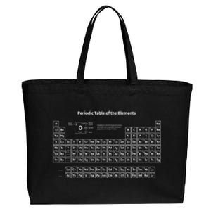 Periodic Table Of The Elements Chemists Nerd Gift Chemistry Cotton Canvas Jumbo Tote