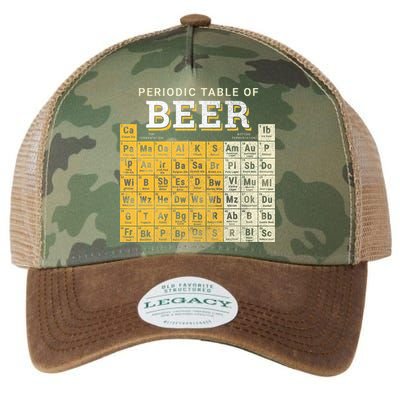 Periodic Table Of Beer Sketch Legacy Tie Dye Trucker Hat