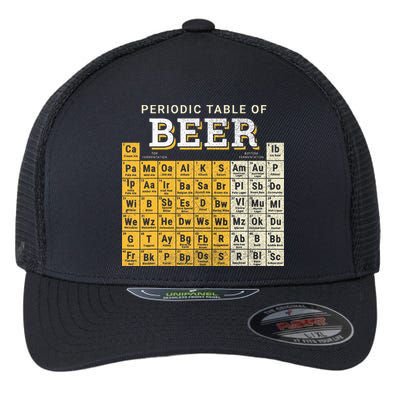 Periodic Table Of Beer Sketch Flexfit Unipanel Trucker Cap