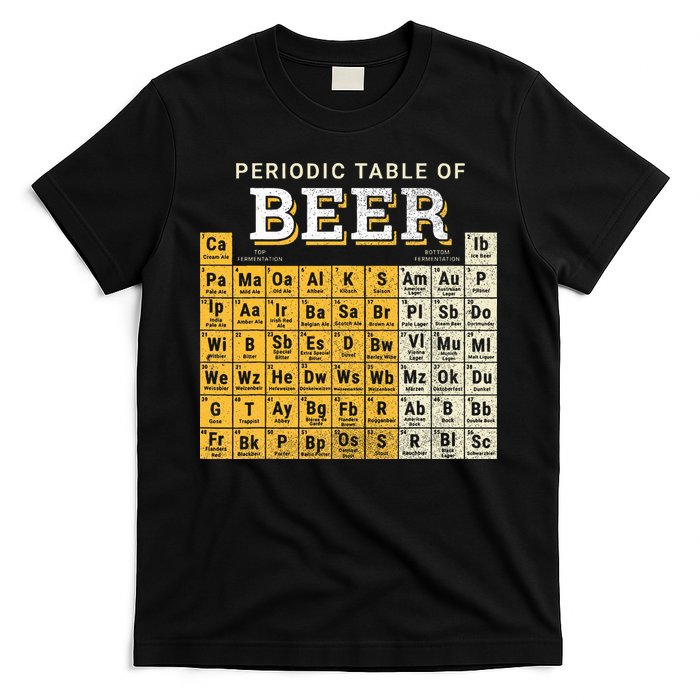 Periodic Table Of Beer Sketch T-Shirt