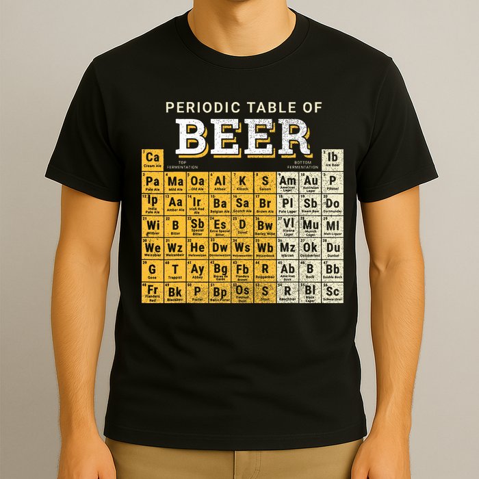 Periodic Table Of Beer Sketch T-Shirt