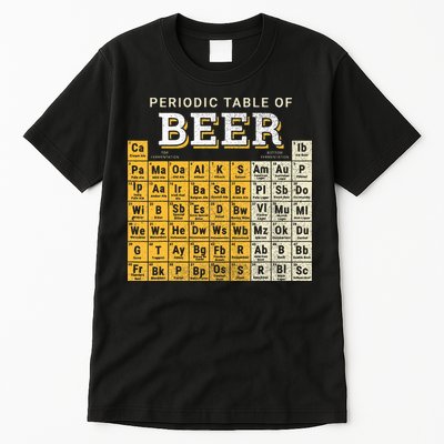 Periodic Table Of Beer Sketch Tall T-Shirt