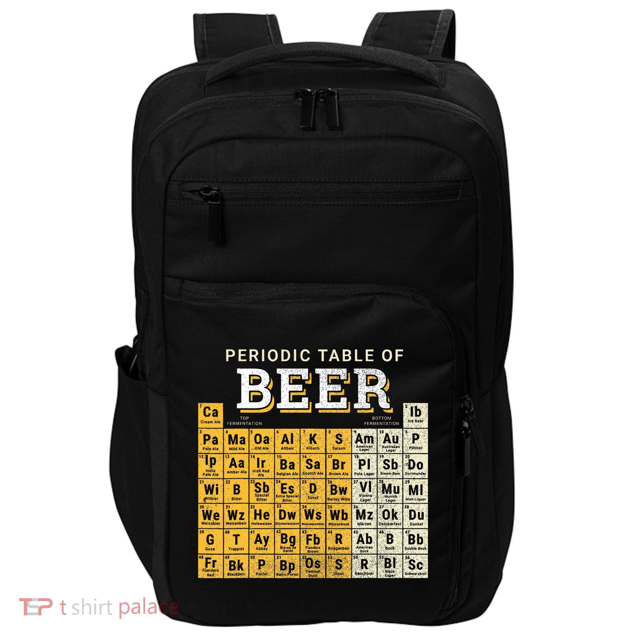 Periodic Table Of Beer Sketch Impact Tech Backpack