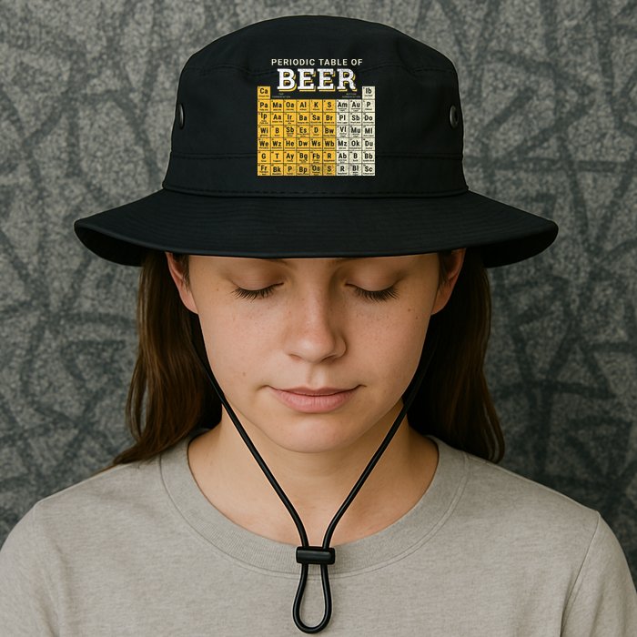 Periodic Table Of Beer Sketch Bucket Hat