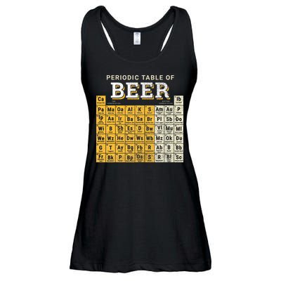 Periodic Table Of Beer Sketch Ladies Essential Flowy Tank