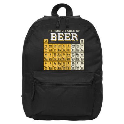 Periodic Table Of Beer Sketch 16 in Basic Backpack