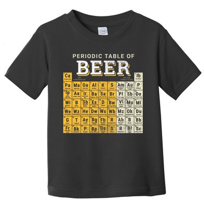 Periodic Table Of Beer Sketch Toddler T-Shirt