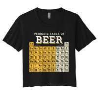 Periodic Table Of Beer Sketch Crop Top