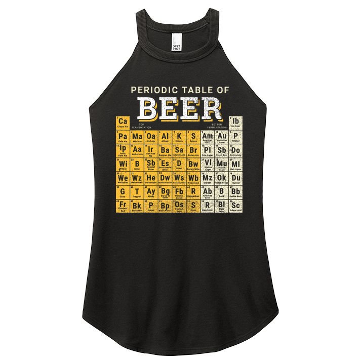 Periodic Table Of Beer Sketch Women's Perfect Tri Rocker Tank