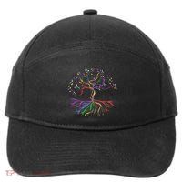 Pride Tree Of Life 7-Panel Snapback Hat