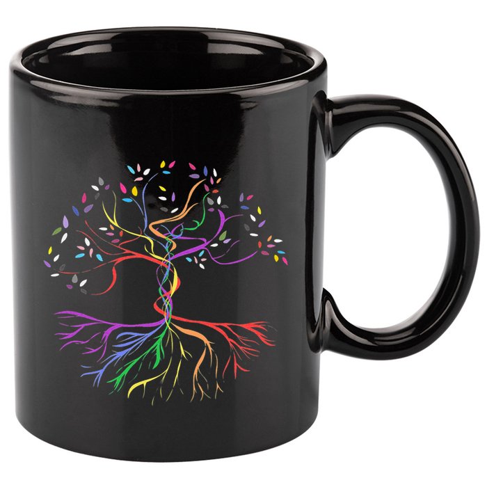 Pride Tree Of Life 11oz C Handle Ceramic Mug