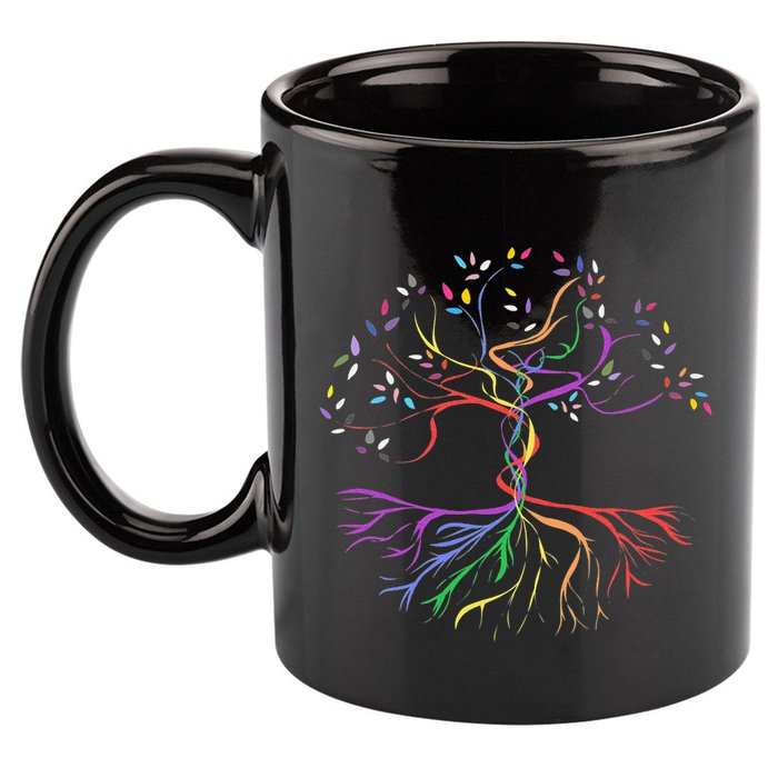 Pride Tree Of Life 11oz C Handle Ceramic Mug