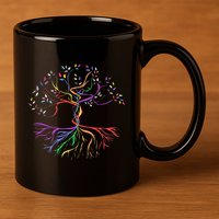 Pride Tree Of Life 11oz C Handle Ceramic Mug