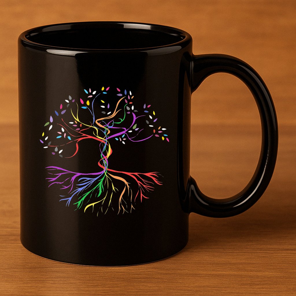 Pride Tree Of Life 11oz C Handle Ceramic Mug