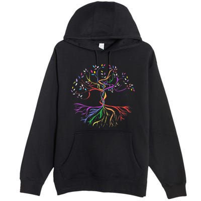 Pride Tree Of Life Premium Pullover Hoodie