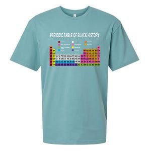 Periodic Table Of Black History African American Gift Sueded Cloud Jersey T-Shirt